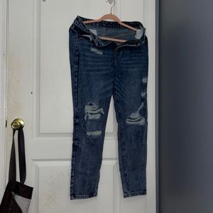 Ripped Mom Jeans